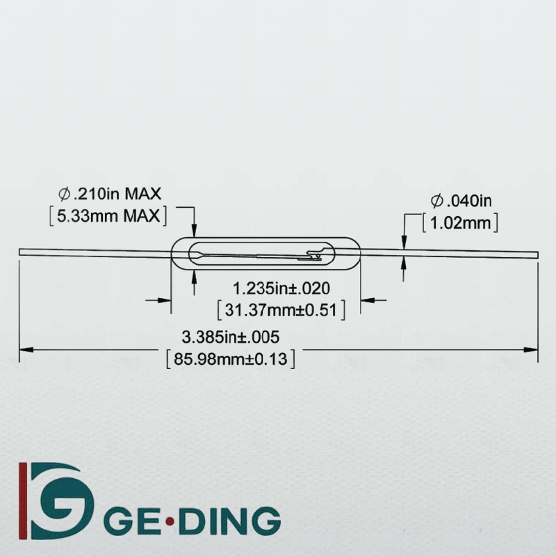 HSR 134W high voltage reed switch